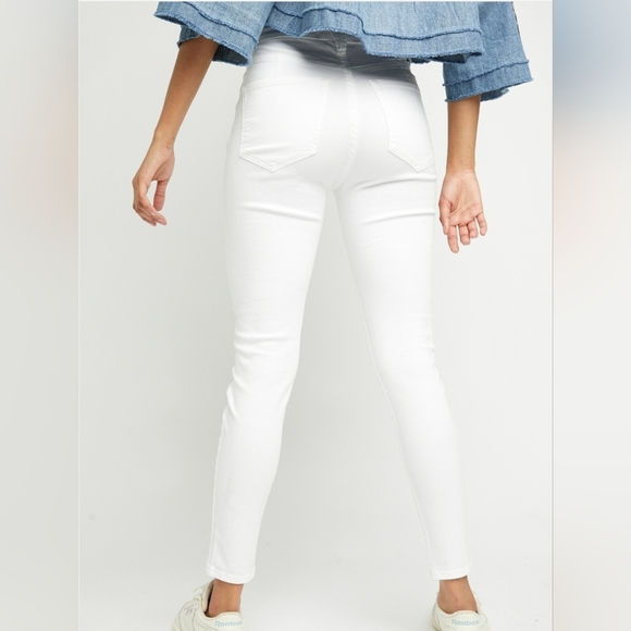 Free People White Montana Skinny Jeans SZ 29 NWOT - Picture 2 of 7